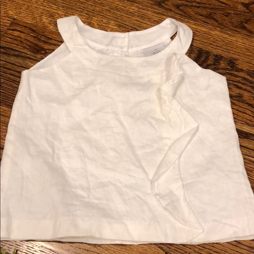 Maggie Breen Girls Linen Top